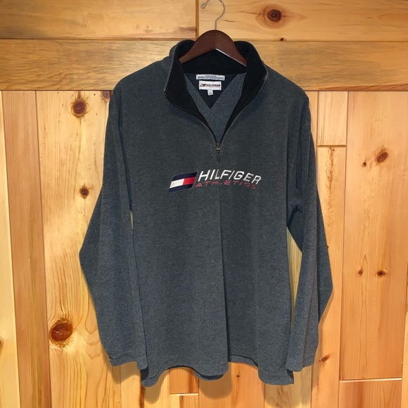 tommy hilfiger fleece pullover